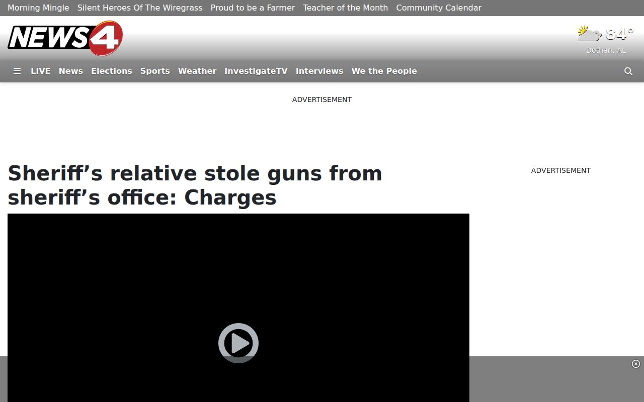 Geneva County Circuit Clerk records recent sheriff office charges news