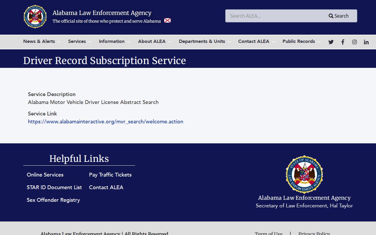 Geneva County arrest records and court charges ALEA driver record subscription