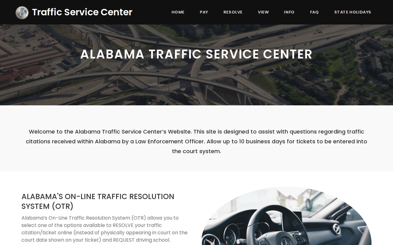 Geneva County court dockets Alabama Traffic Service Center