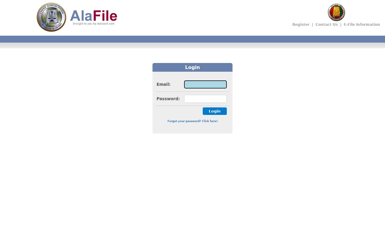 Geneva County court records AlaFile portal